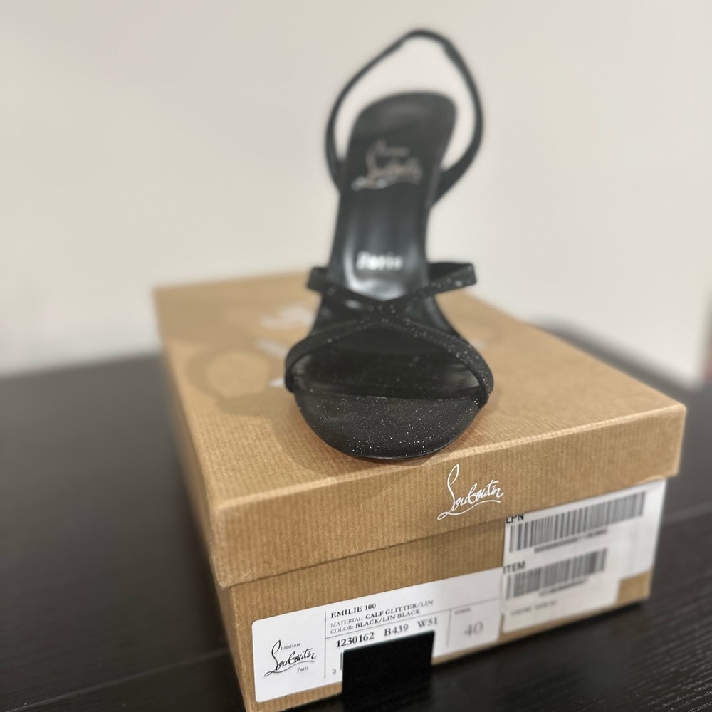 Christian Louboutin Emilie 100 Never worn with box and dustbag